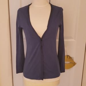 Boden Blue Cardigan Sweater